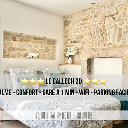 Le Calloch 2D - Studio 4 Etoiles - Quartier Gare - Wifi - Netflix Quimper Esterno foto