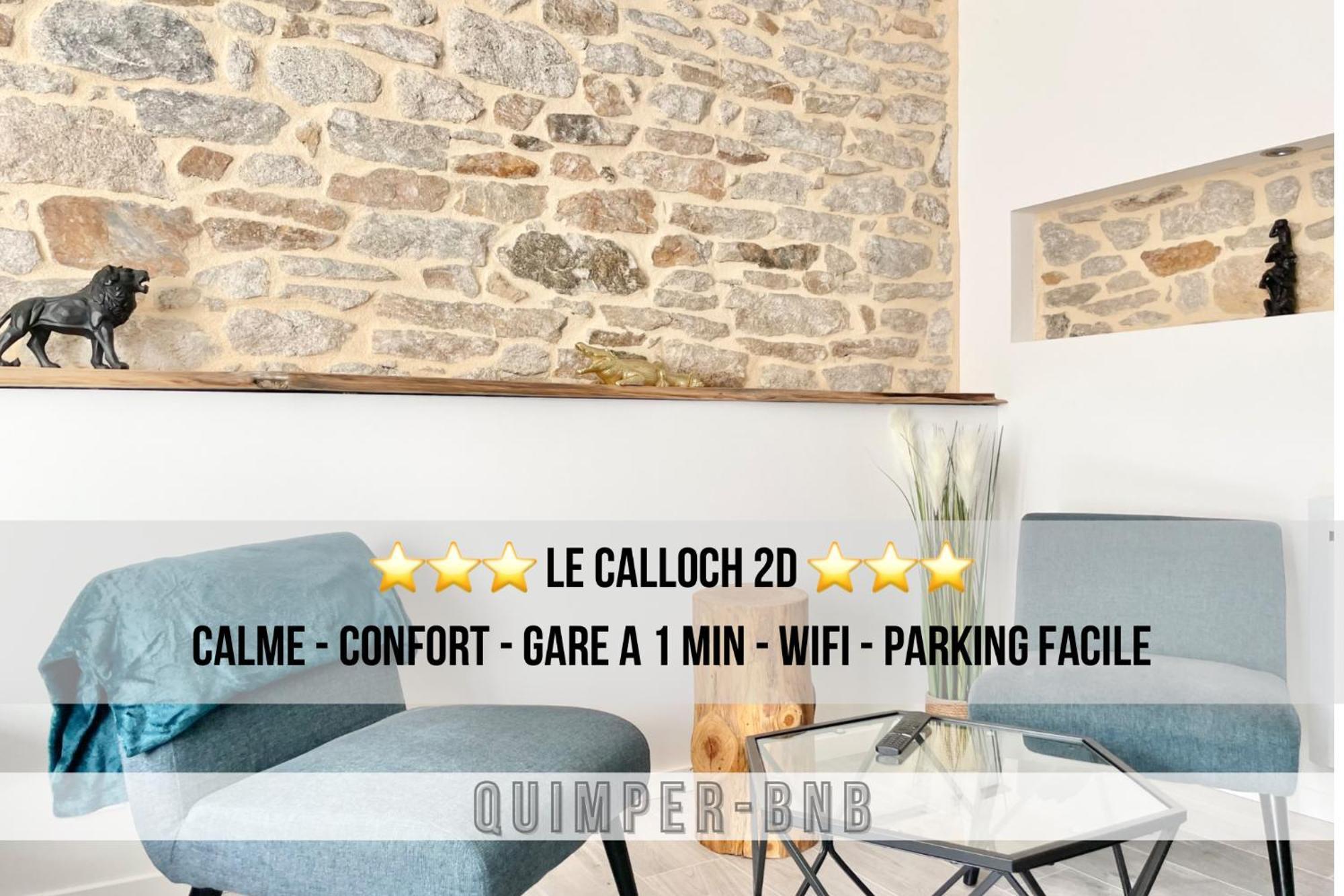 Le Calloch 2D - Studio 4 Etoiles - Quartier Gare - Wifi - Netflix Quimper Esterno foto