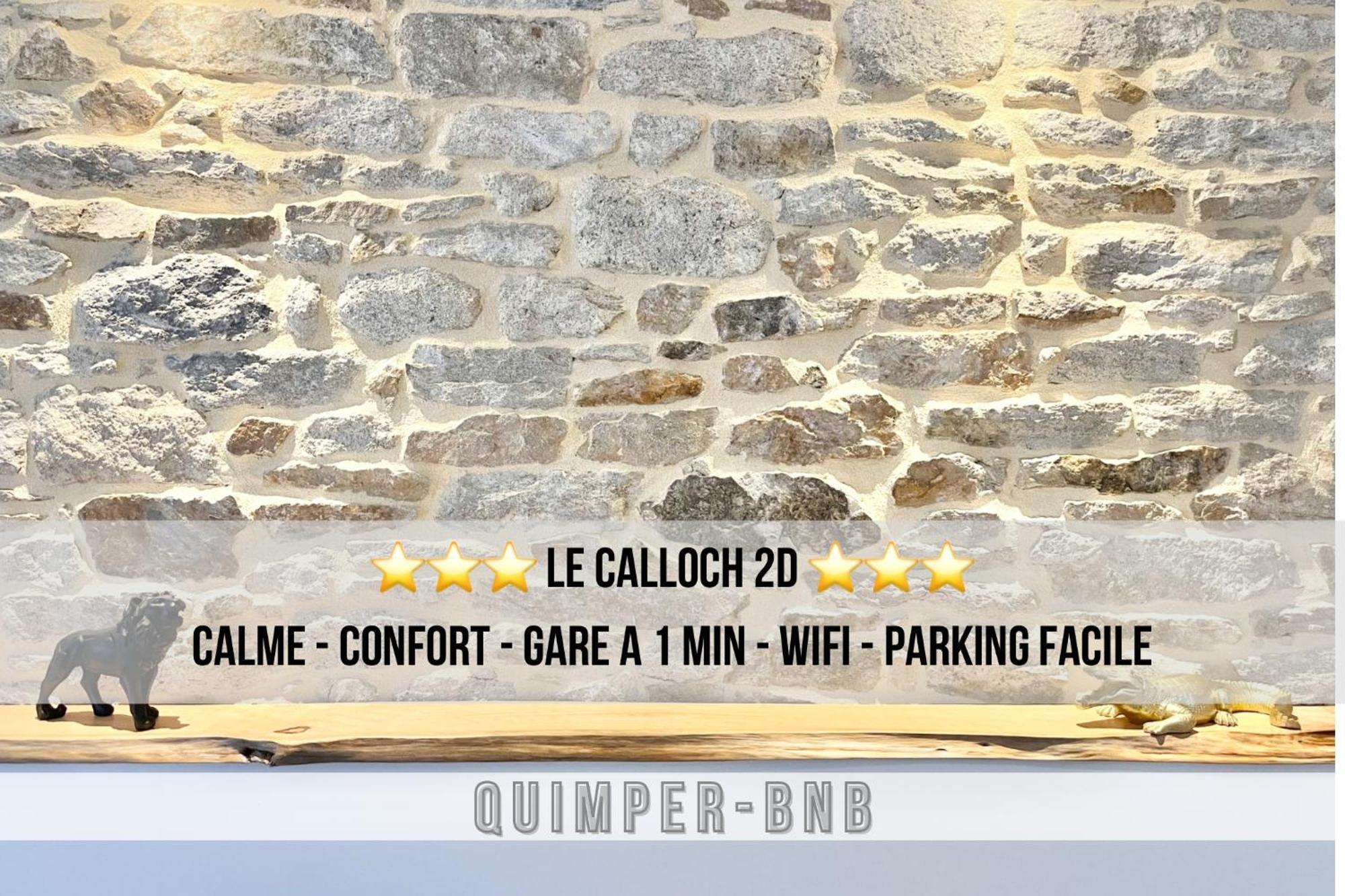 Le Calloch 2D - Studio 4 Etoiles - Quartier Gare - Wifi - Netflix Quimper Esterno foto
