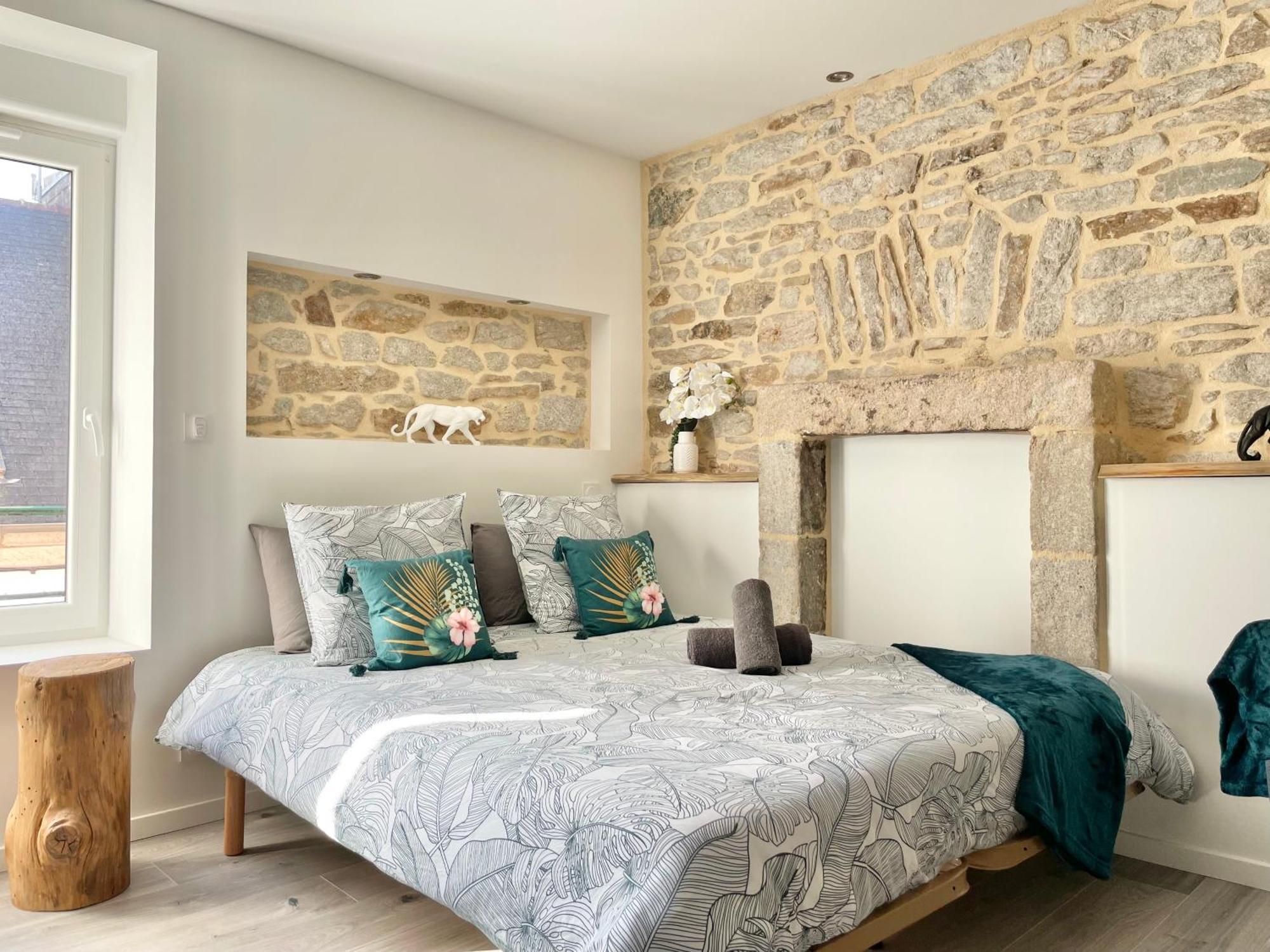 Le Calloch 2D - Studio 4 Etoiles - Quartier Gare - Wifi - Netflix Quimper Esterno foto